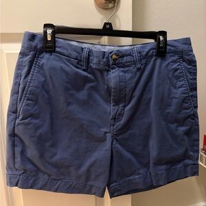 Polo Ralph Lauren Blue Men's Chino Shorts Size 33, 6 inch inseam